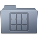 Icons Folder Graphite Icon